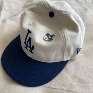 LA Dodgers New Era unstructured hat